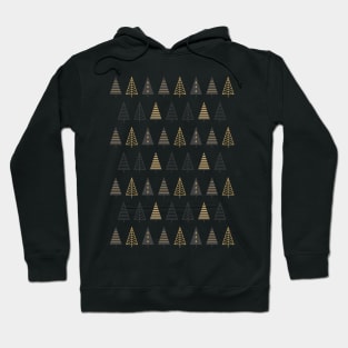 MODERN CHRISTMAS TREES Hoodie